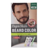 Men'S Beard Brown Black B102