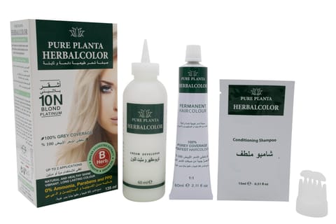 Herbal Hair Color Gel 1N Black