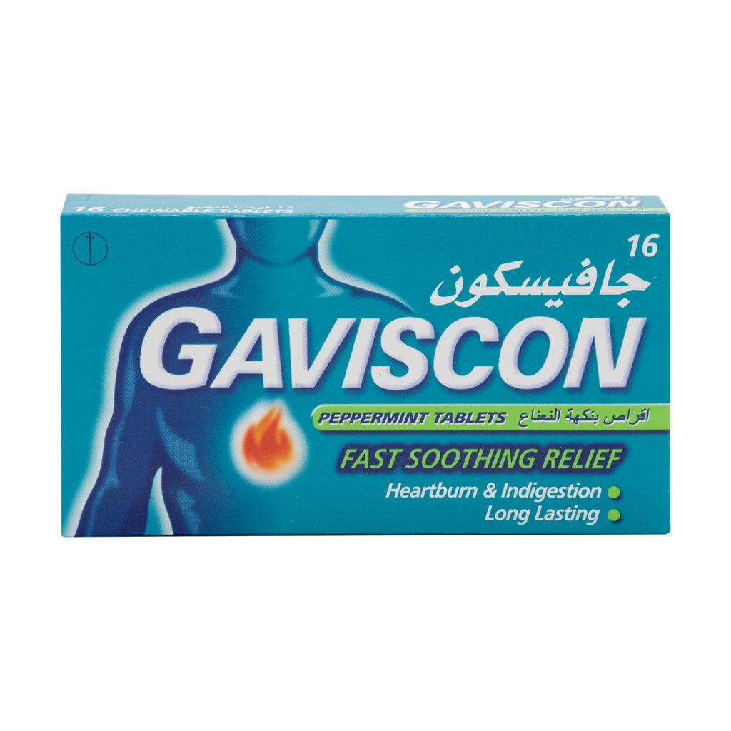 GAVISCON Tablet 16Pcs Peppermint