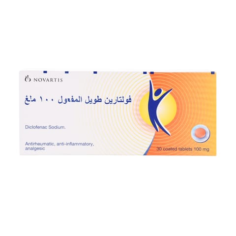 Voltaren Ret 100Mg 30 Tab