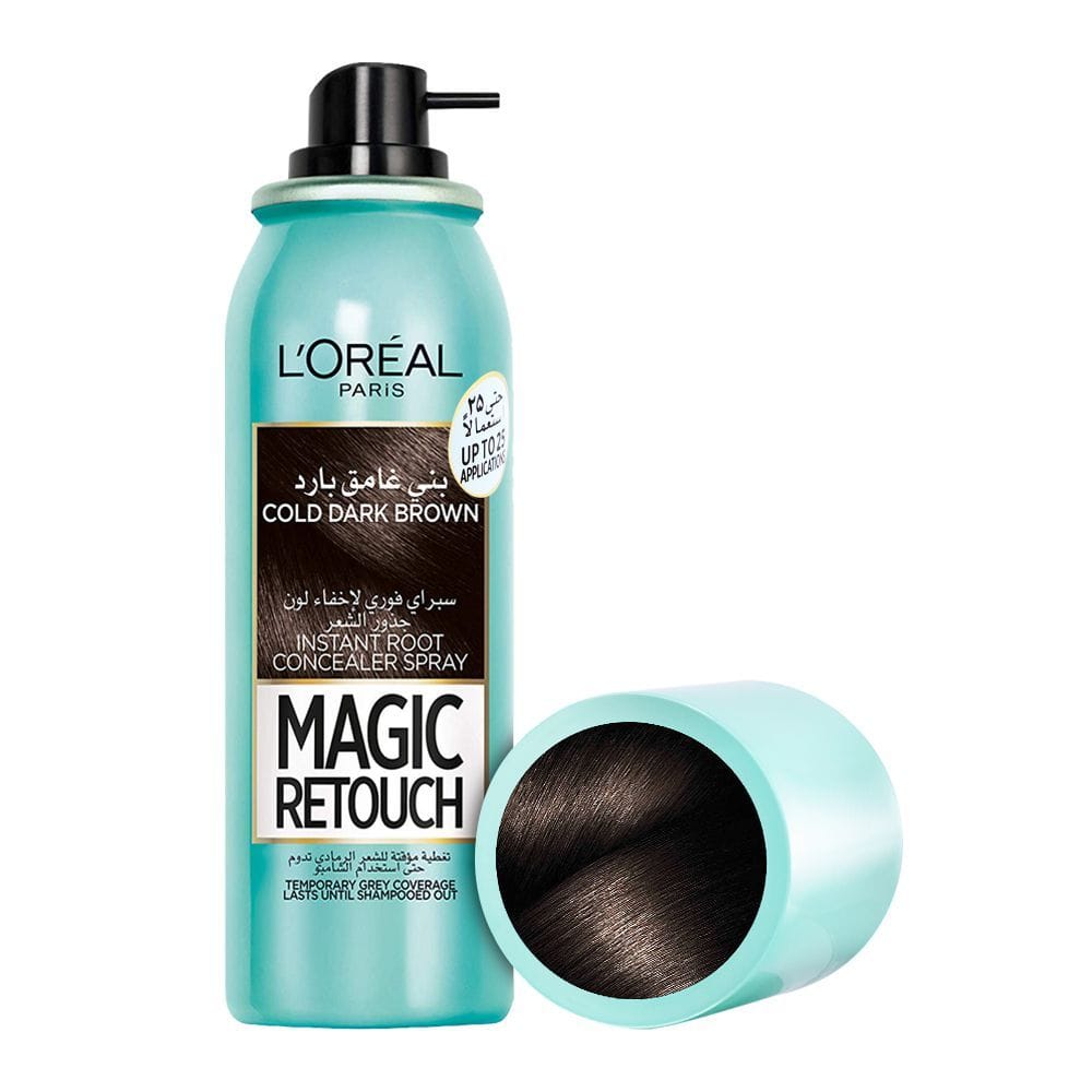 Magic Retouch Instant Root Concealer Spray Dark Brown 75 ml