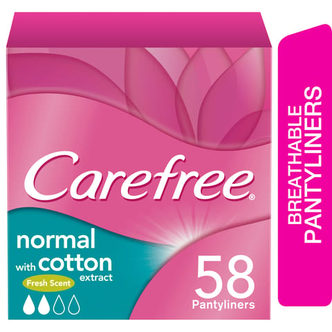 Pantyliner Cotton Fresh 58Pcs