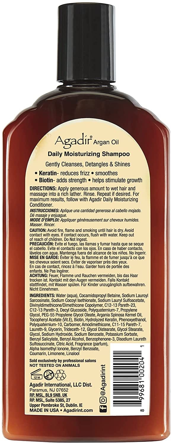 Argan Oil Daily Moisturizing Shampoo 366 ml