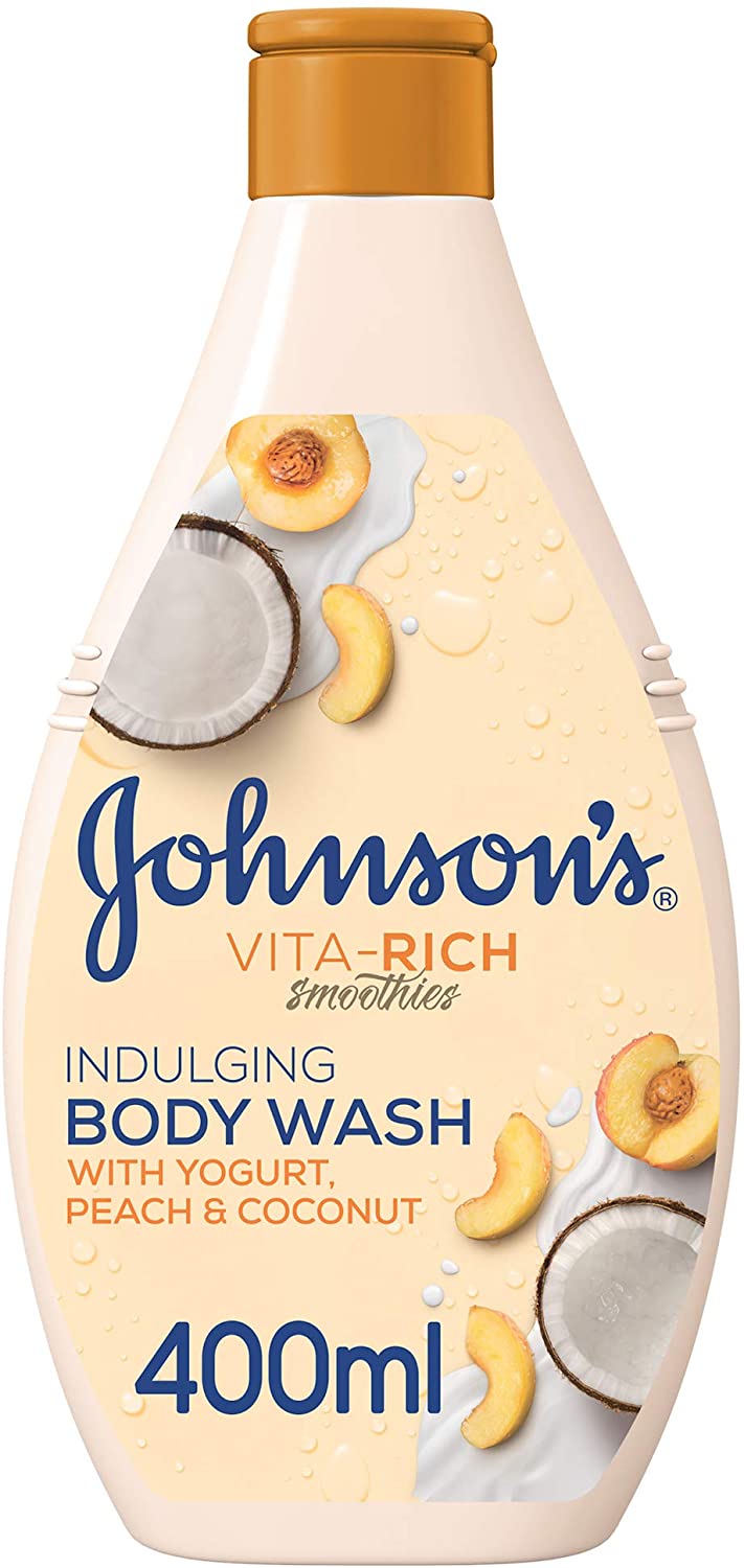 Vita-Rich Indulging Body Wash Yogurt, Peach & Coconut 400 ml