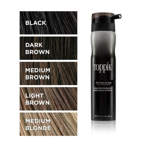 TOPPIK Hair Building Fibers, Light Brown - 12g