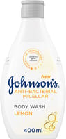 Body Wash, Anti-Bacterial Micellar, Lemon, 400 ml