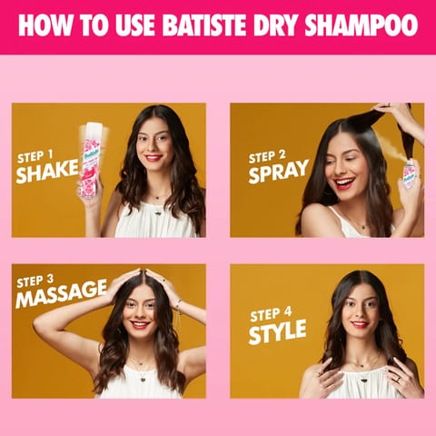 Batiste Dry Shampo De Frizz 200 Ml