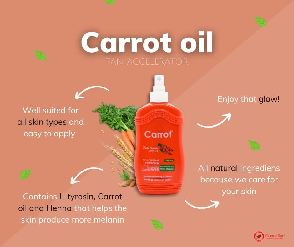 Carrot Sun Tan ACC Oil Carrot 200ML