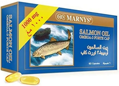 Marnys Salmon Oil 1000mg 60 Cap