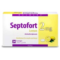 Septofort Lemon Lozenges 24P