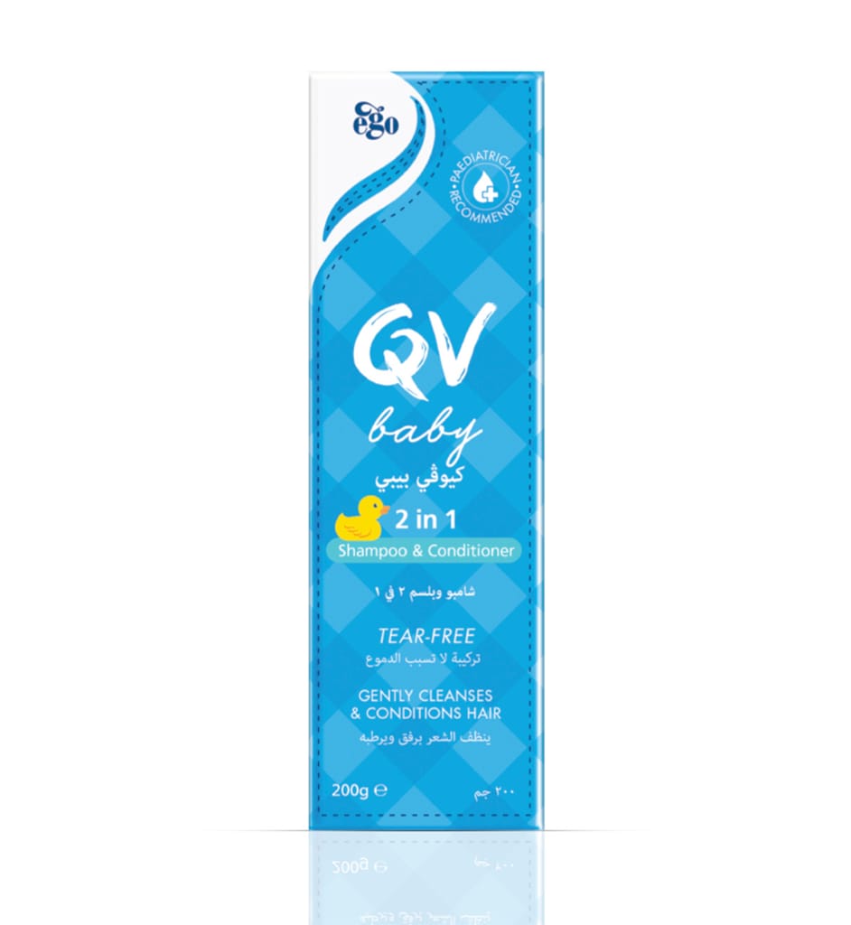 QV Baby 2 In 1 Shampoo & Conditioner 200 gm