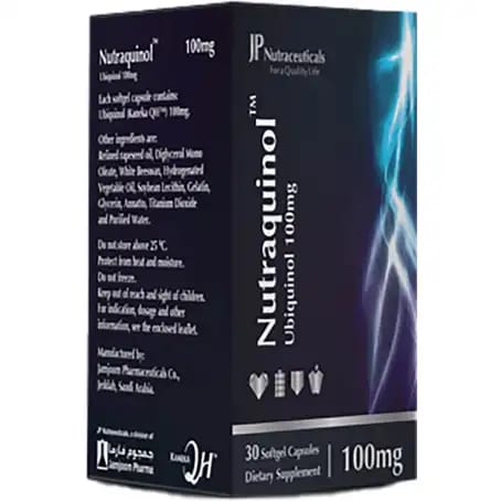 JP Nutraquinol Co-Q10 100 mg 30 Capsules