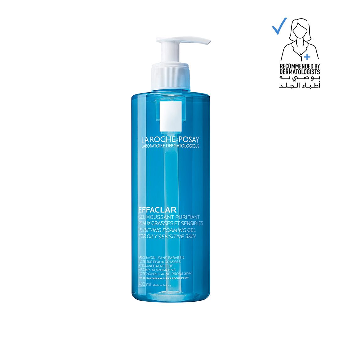 LA ROCHE POSAY Effaclar Acne Foaming Cleansing Gel for Oily and Acne Prone Skin 400 ml