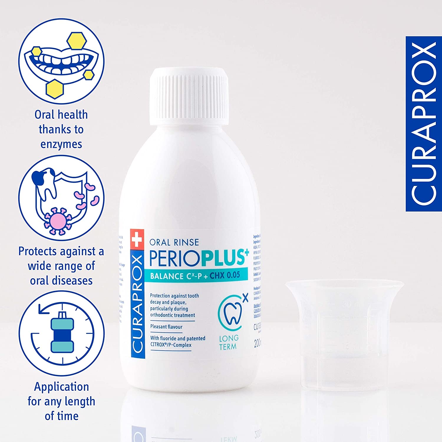 Curaprox Perio Plus+ Balance 0.05% Mw 200 Ml