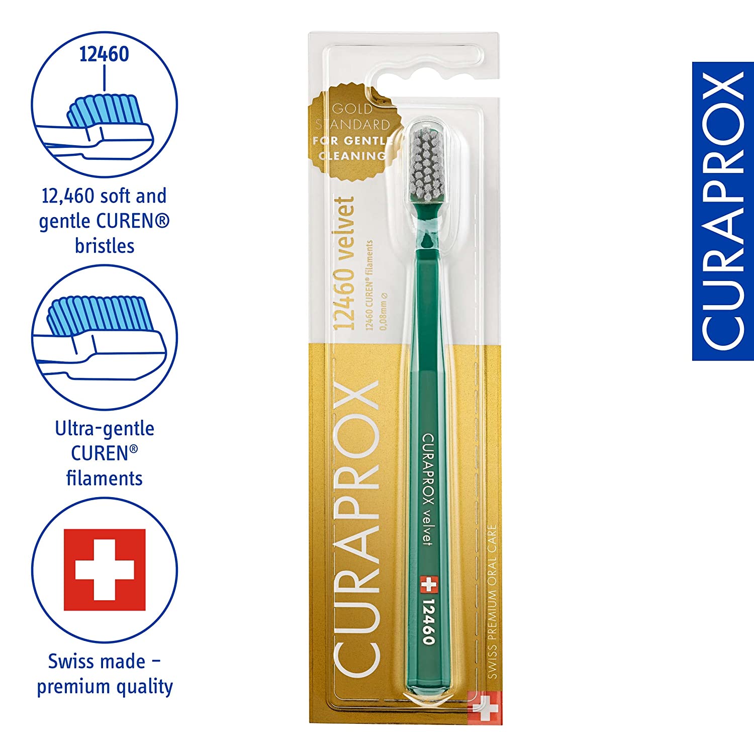 Curaprox Cs 12460 Velvet Ultra Soft Toothbrush