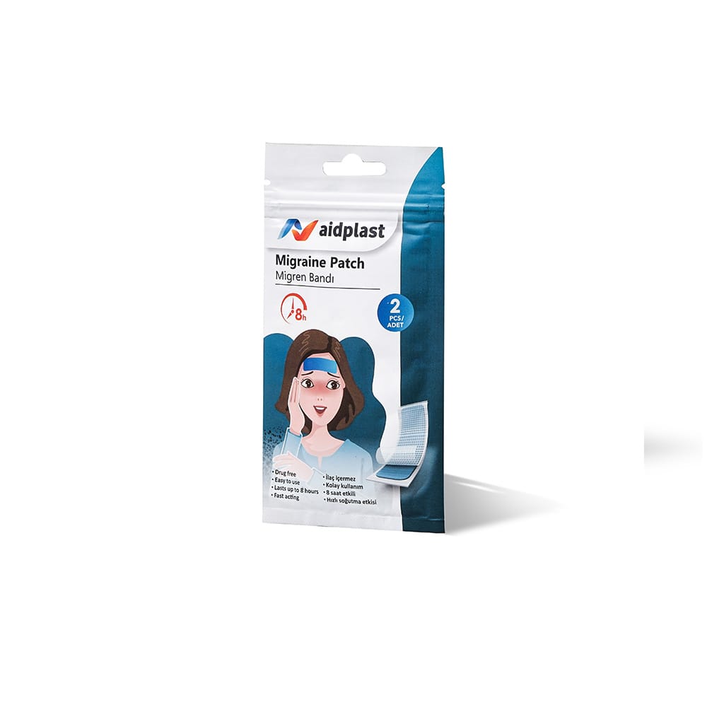 Aidplast Migraine Patch 2 Pec