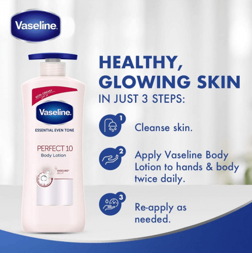 Vaseline Essential Even Tone UV Lightening Body Lotion - 725ml