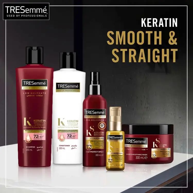 Tresemme Shampoo Keratin Smooth 600Ml