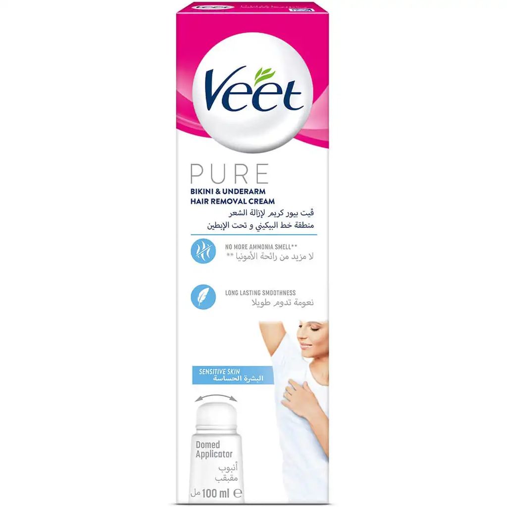 Veet Pure Bikini Cream Dome Applicator 100ml