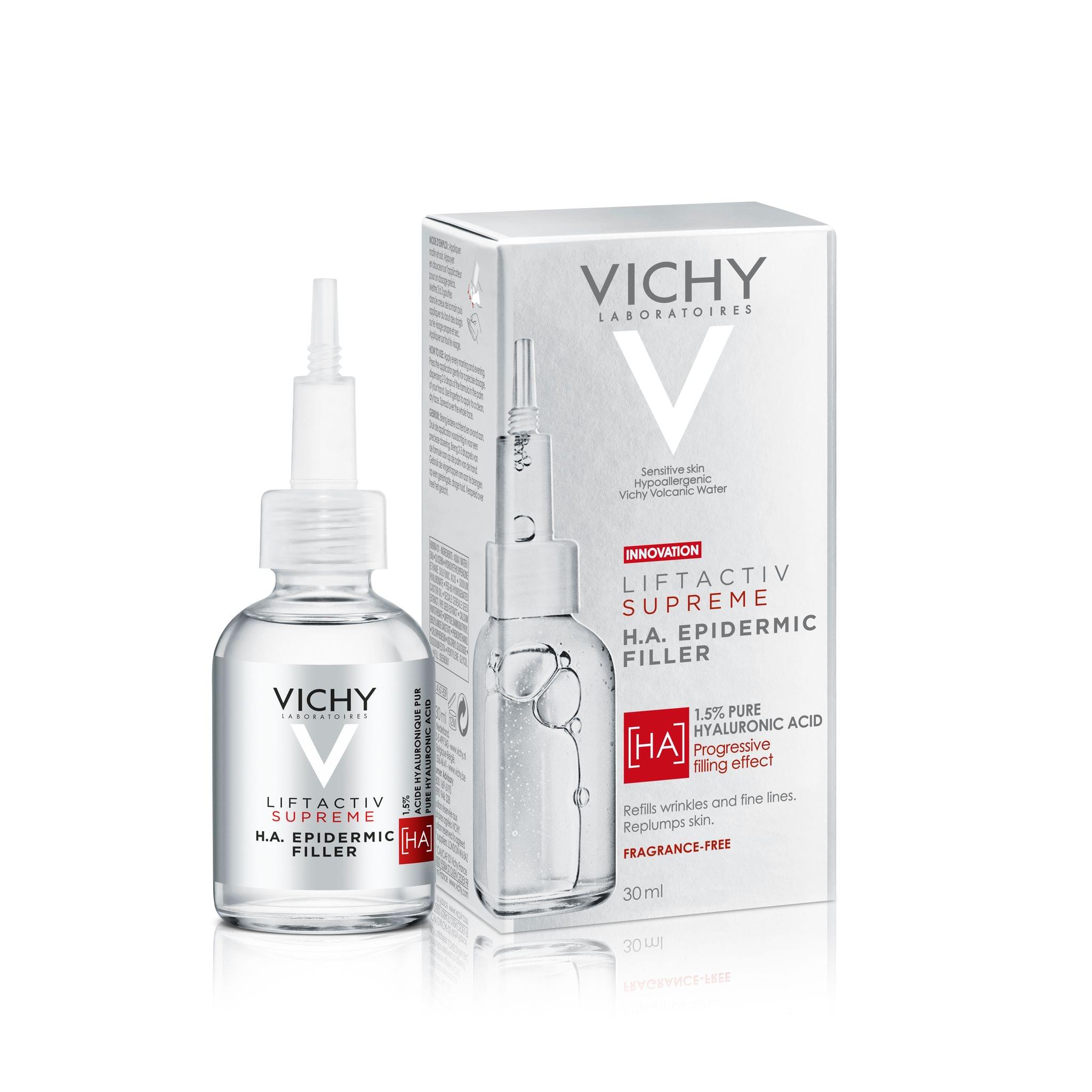 VICHY Liftactiv Supreme HA Filler Hyaluronic Acid Serum To Reduce Wrinkles & Fine Lines 30ml