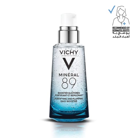 VICHY Mineral 89 Hyaluronic Acid Hydrating Serum for All Skin Types 50mL