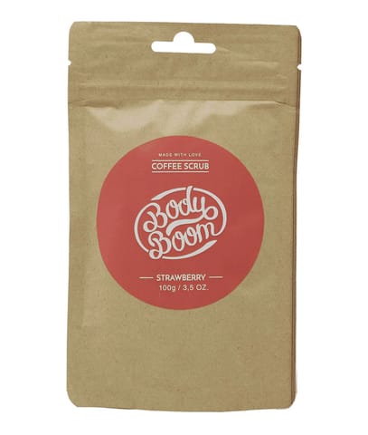 Bodyboom Coffee Body Scrub Strawberry 100G