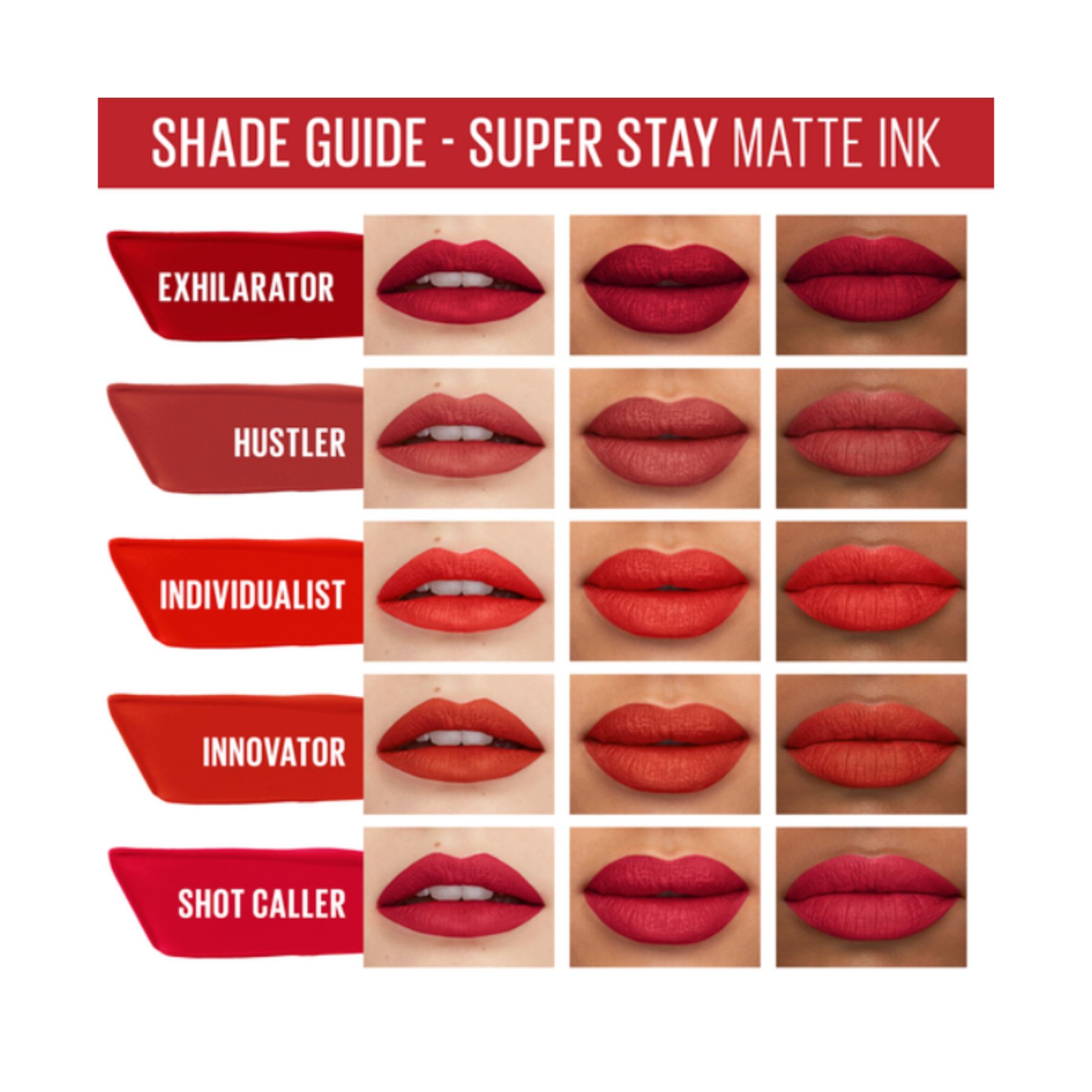 Maybelline New York, Superstay Matte Ink Spiced-up, 320 INDIVIDUALIST