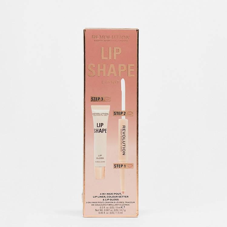 MR Lip Shape Lip Kit# Warm Nude