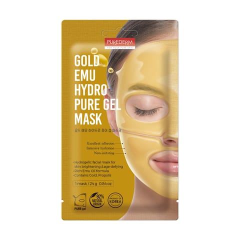 Purederm gold emu hydrogel mask