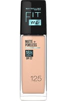 MB Fit Me Matte Poreless Foundation# 125