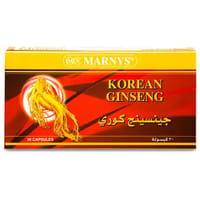 Marnys Korean Ginseng 500 mg 30 Capsules