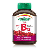 Jamieson Vita B12 1000 Mcg Fd 100 Tablets