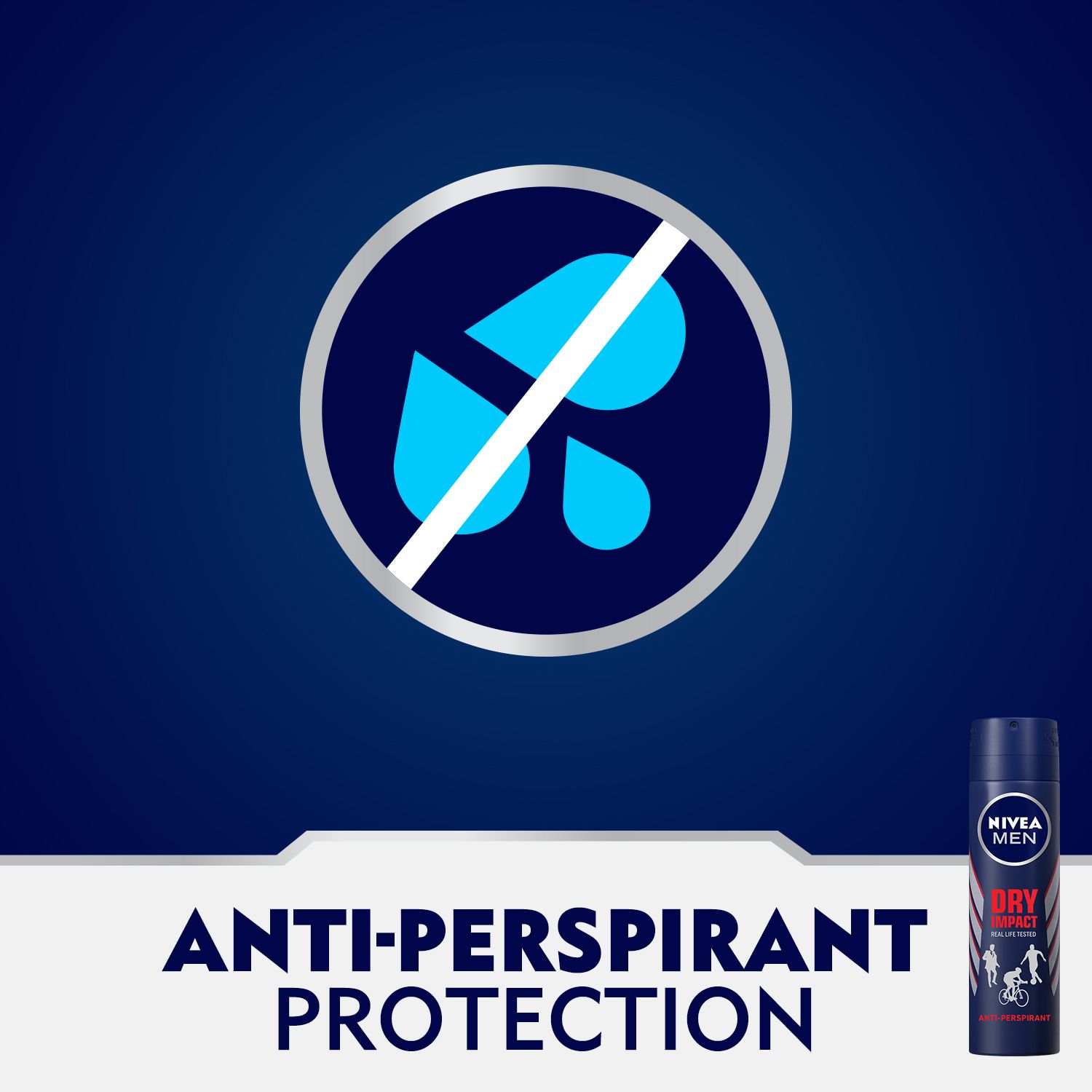 Anti-perspirant Dry Impact Deodorant Spray For Men-150 ml