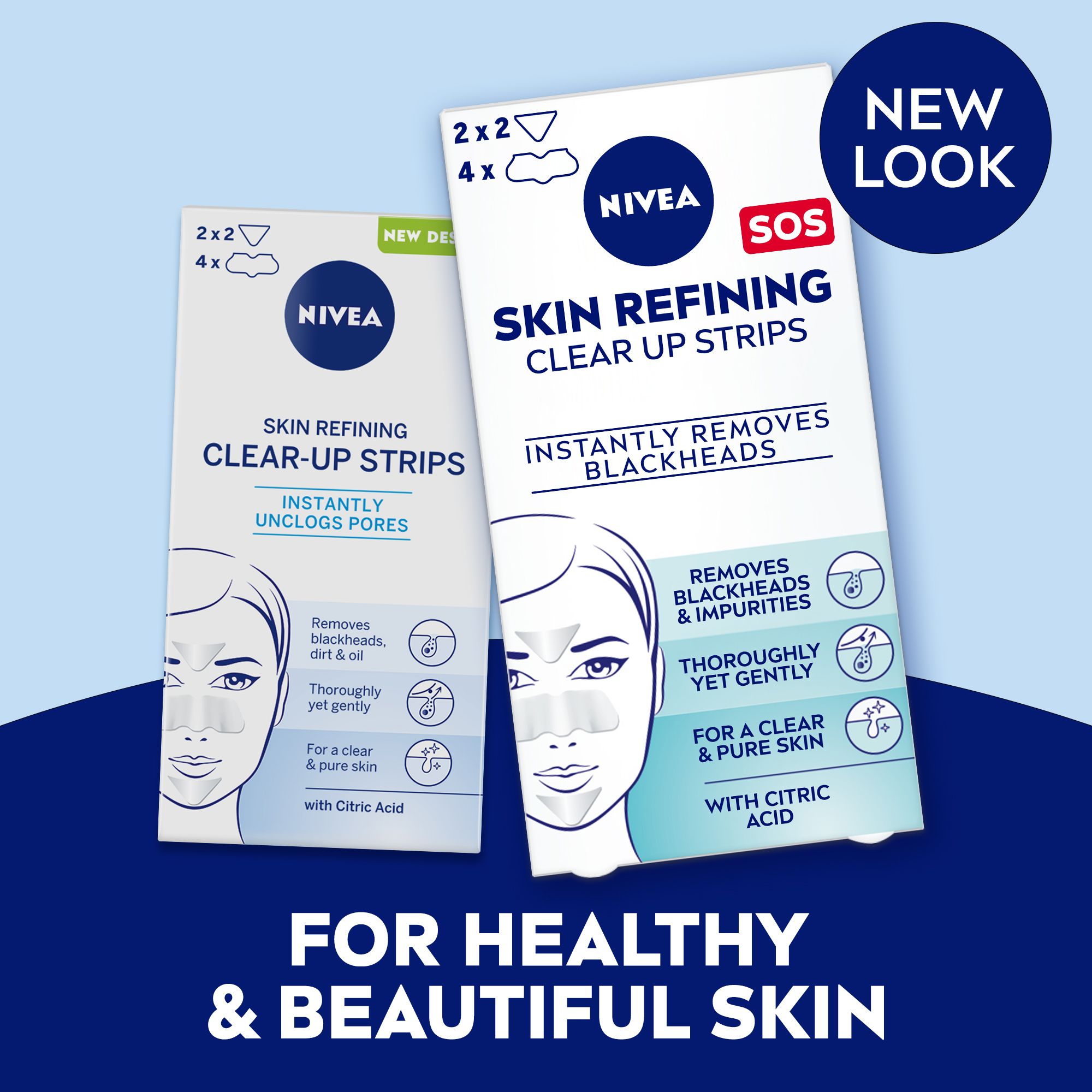 NIVEA Refining Clear-Up Strips 6 Pcs