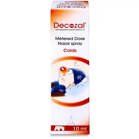 Decozal 0.1% Nasal Spray 10Ml