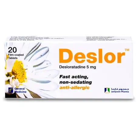 Deslor 5mg 20 Tab