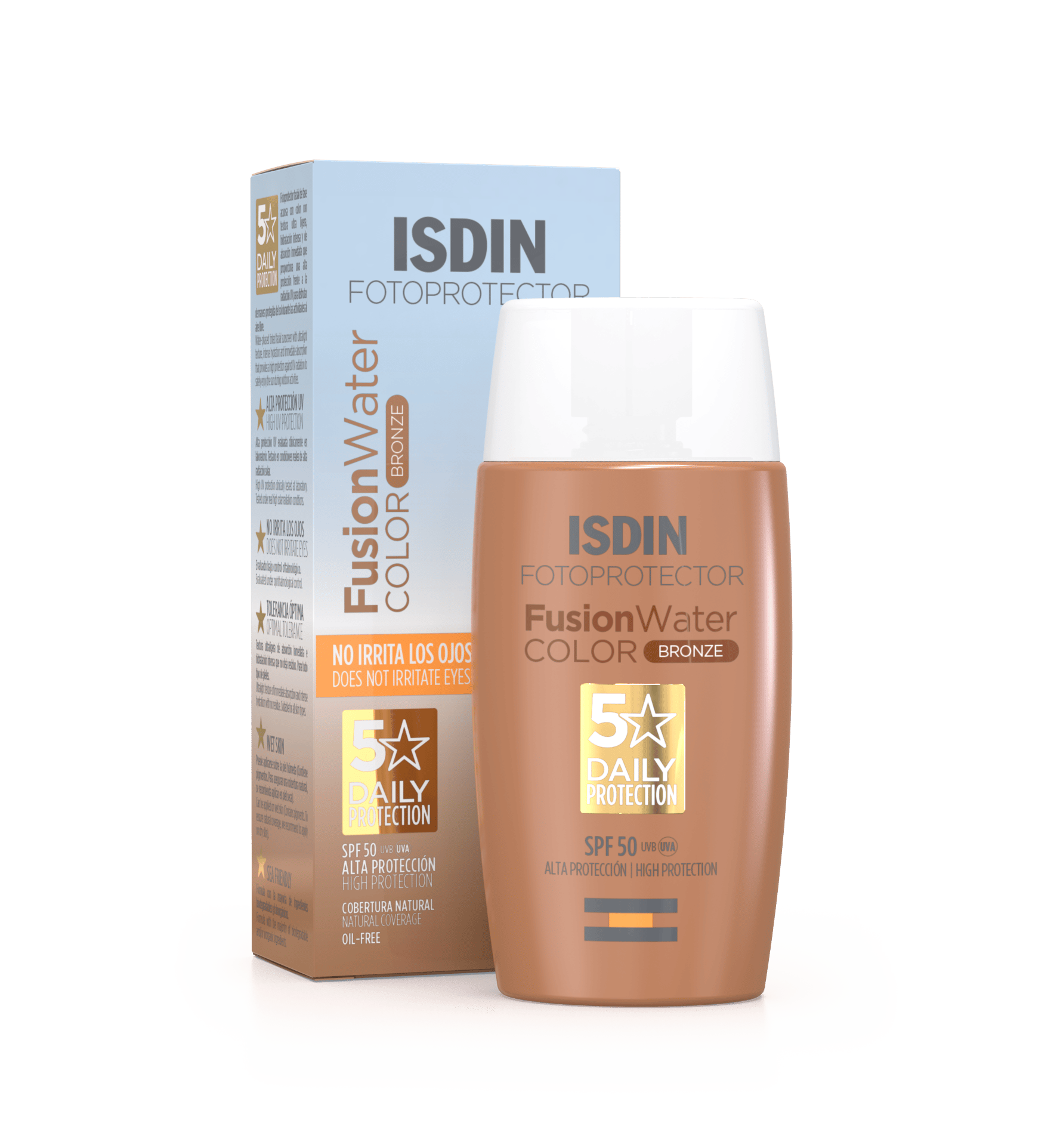 ISDIN FOTOPROTECTOR FUSION WATER COLOR BRONZE SP50 50ML