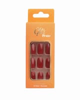 Glitz Petite Nails Oval# 4 Wine