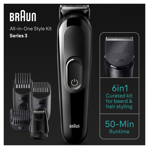 Braun Series 3 -6in1 MGK3410 Black/Grey