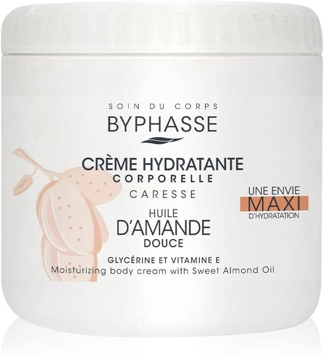 Byphasse Body Cream Almond 500Ml