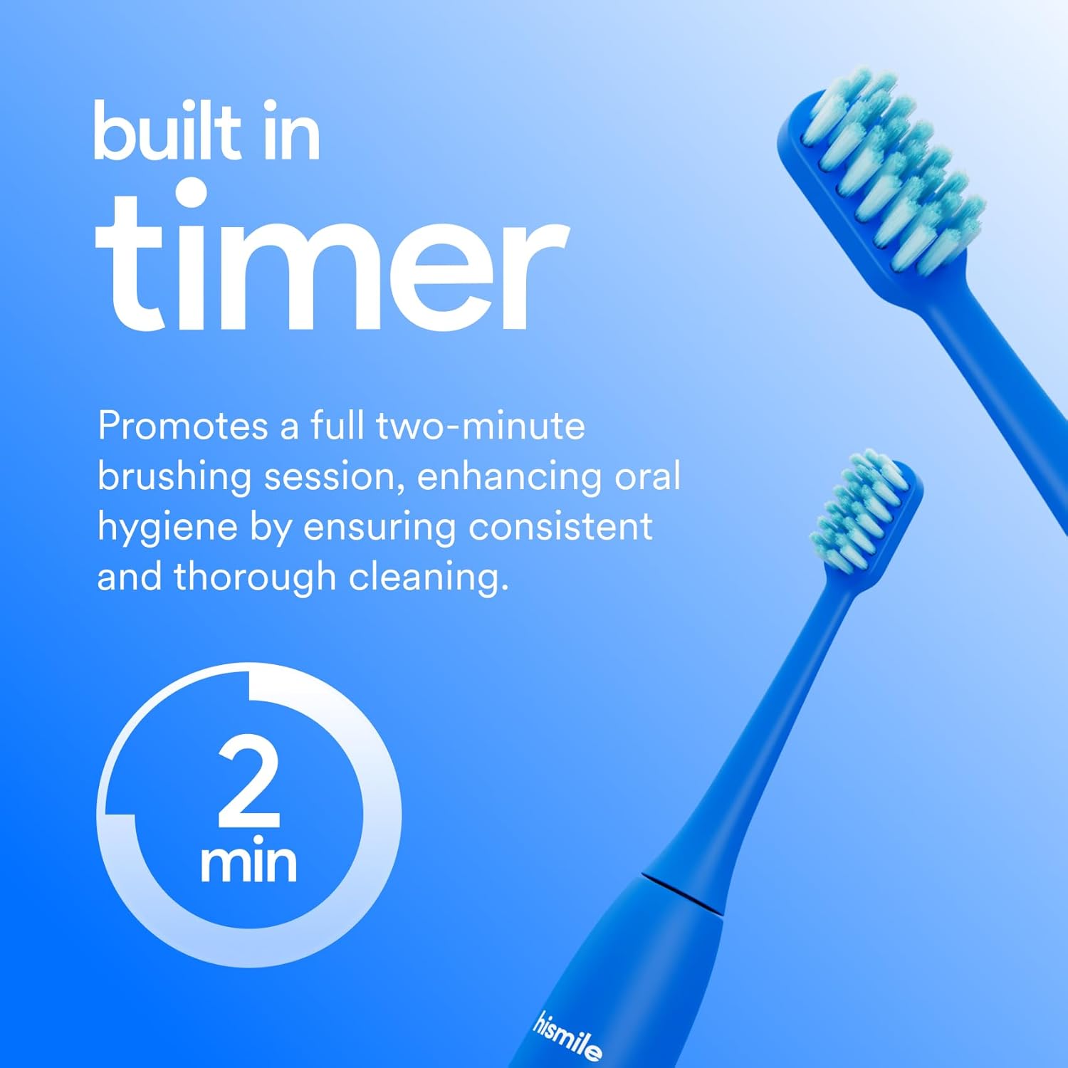 Hismile Bright  Blue Electric Toothbrush