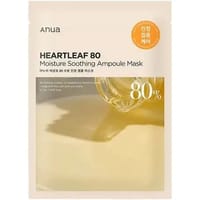 Anua HEARTLEAF 80 Moisture Soothing Ampoule Mask 1ea