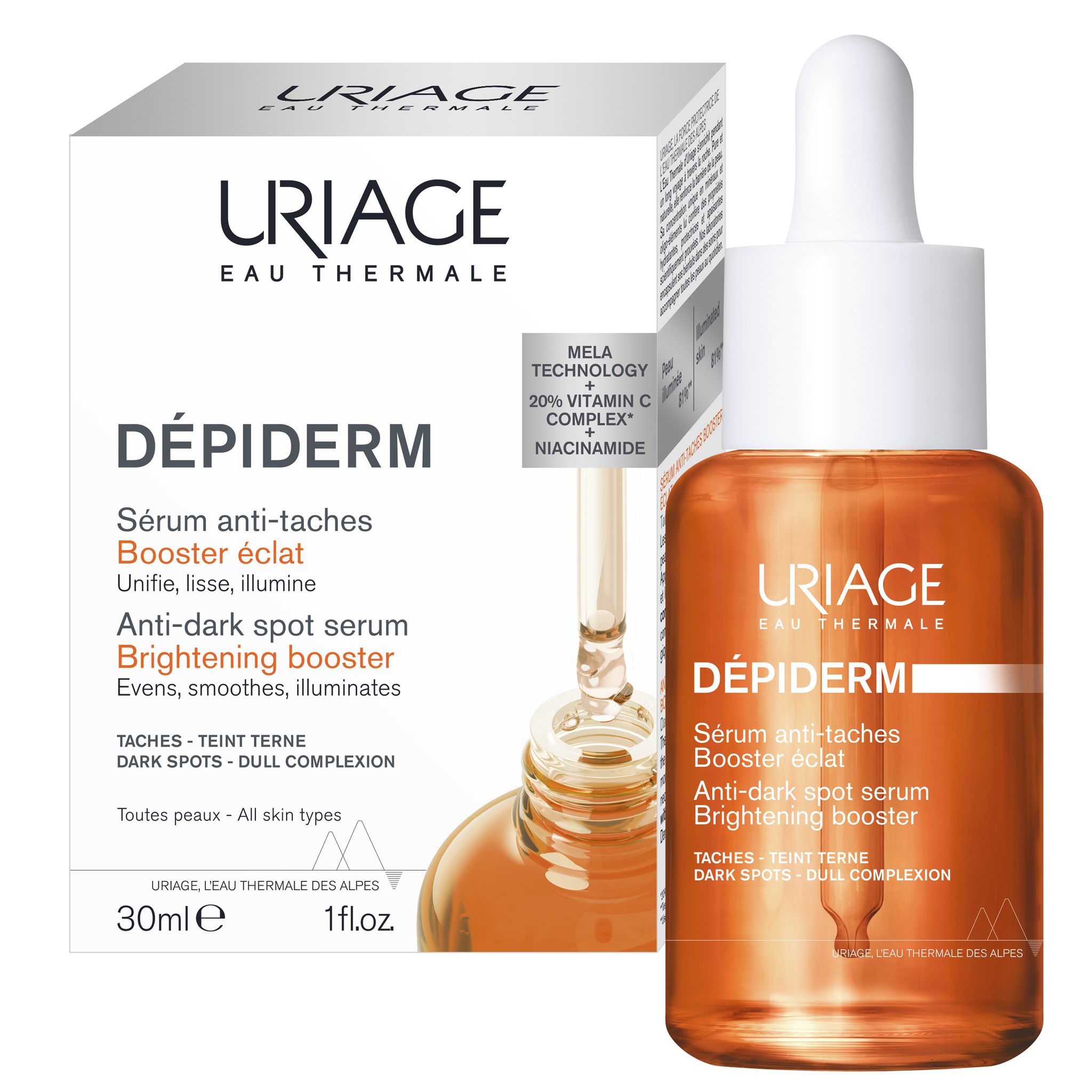 URIAGE Depiderm Brightining Serum 30Ml