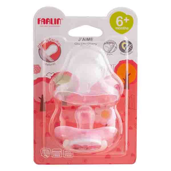 Farlin Chu Chu Cherry Pacifier 6M+