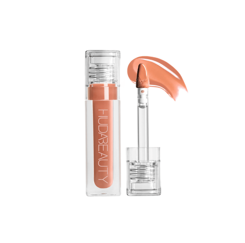 Huda Beauty FAUX FILLER Extra Shine Lip Gloss - Honey