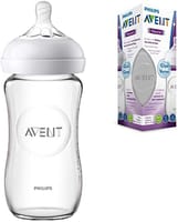 Avent Natural Bottle Glass 240Ml 053/17
