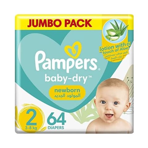 Pampers Baby Dry, Size 7 (15+Kg) 44Pc