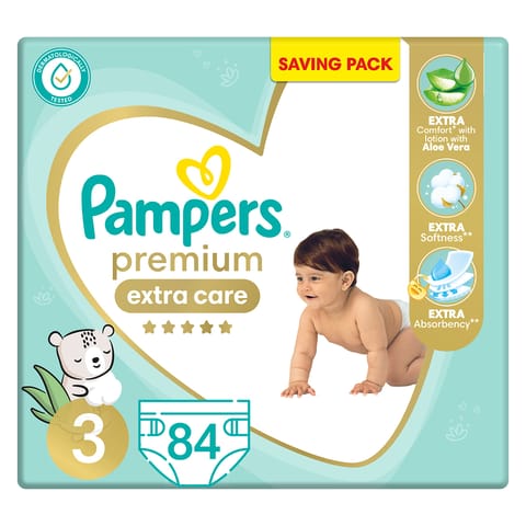 Pampers Ultimate Comfort Taped Diapers, Size 7 (15+Kg) 35Pc