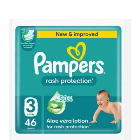 Pampers Baby Dry, Size 7 (15+Kg) 44Pc