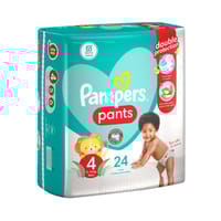 Pampers Rash Protection Pants, Size 4 (9-14Kg) 24Pc